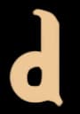 d